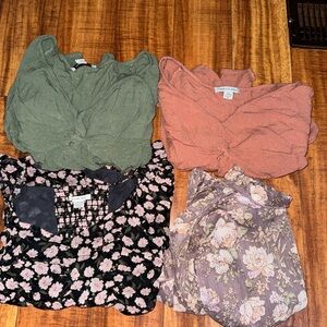 American Eagle blouse bundle